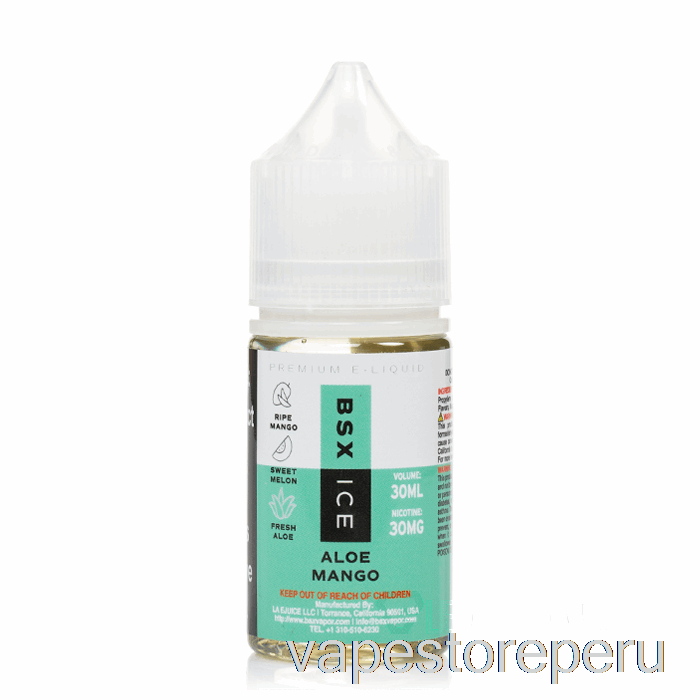 Vape Smoke Aloe Mango Ice - Serie Sal Bsx - 30ml 30mg